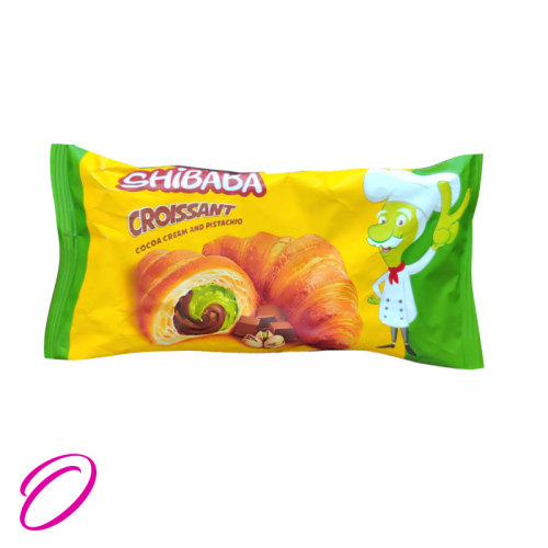 کیک کروسان پسته شیبابا